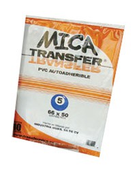 MICA TRANSFER  $8.00 pieza